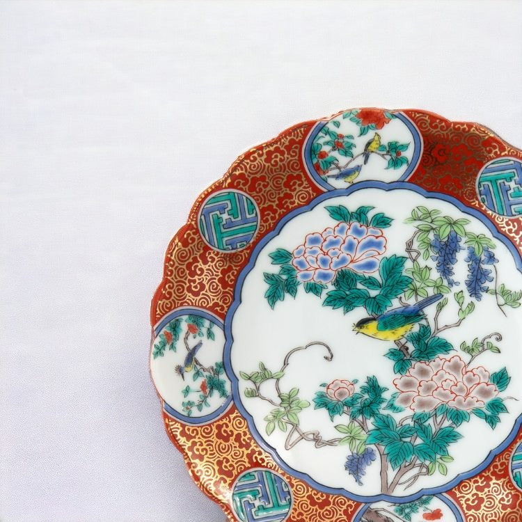 Japanese Kutani-ware plate