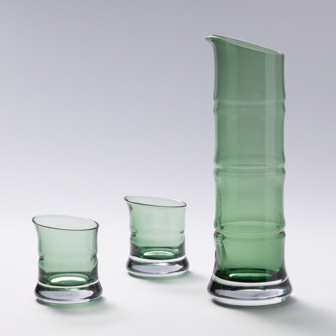 Bamboo Sake Set