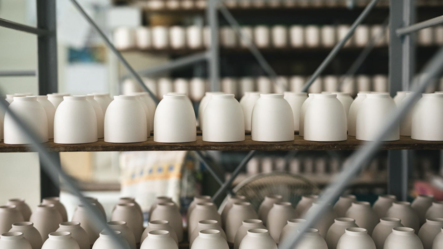Pottery kiln shelf