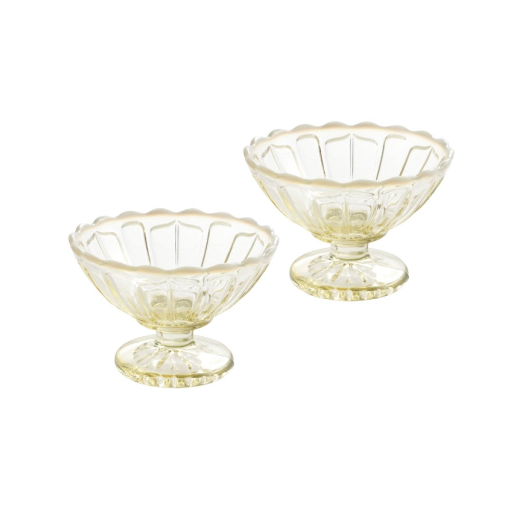 Snow Flower Parfait Glass