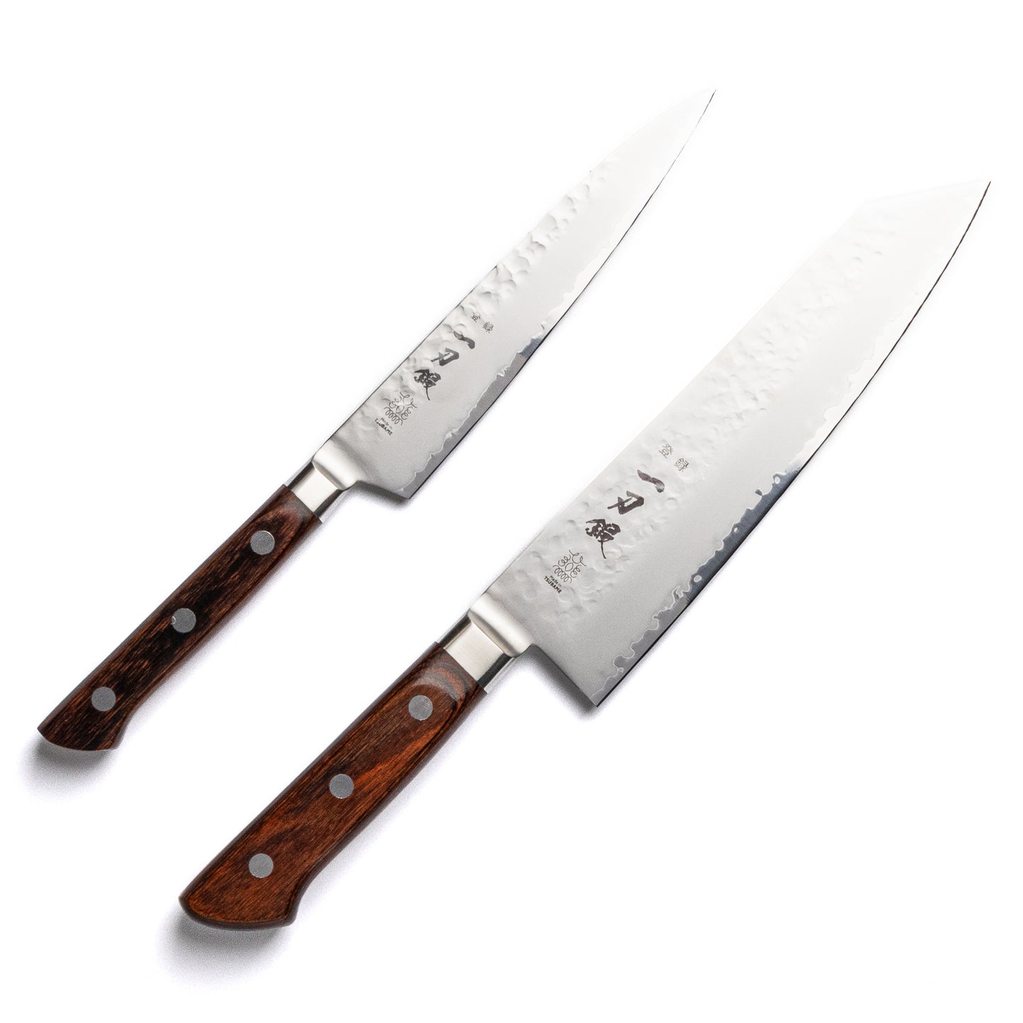Ittoutan VG5 Tsuchime Madaracho 2 Piece Knife Set