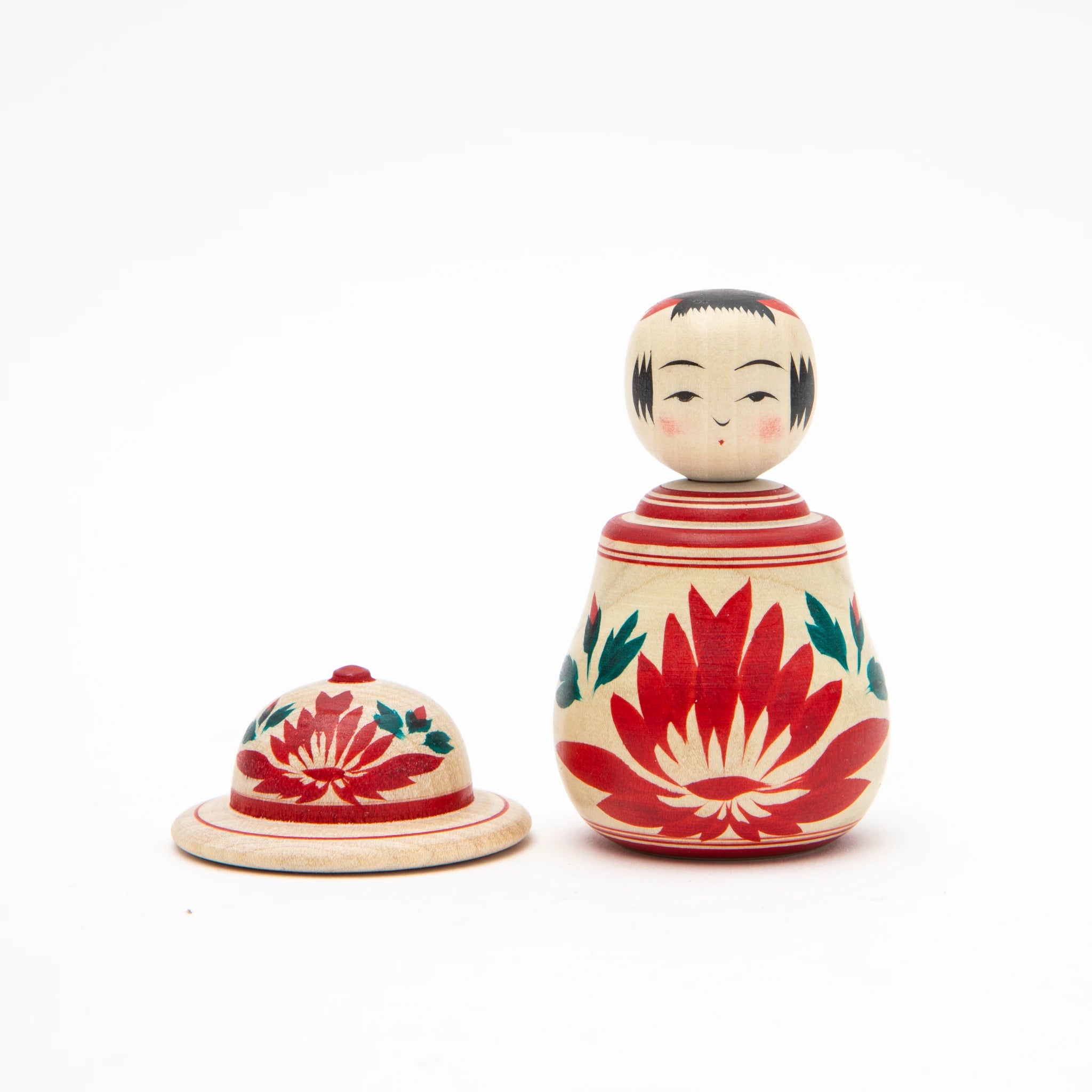 Kakizawa Boshi Nemariko Kokeshi Doll