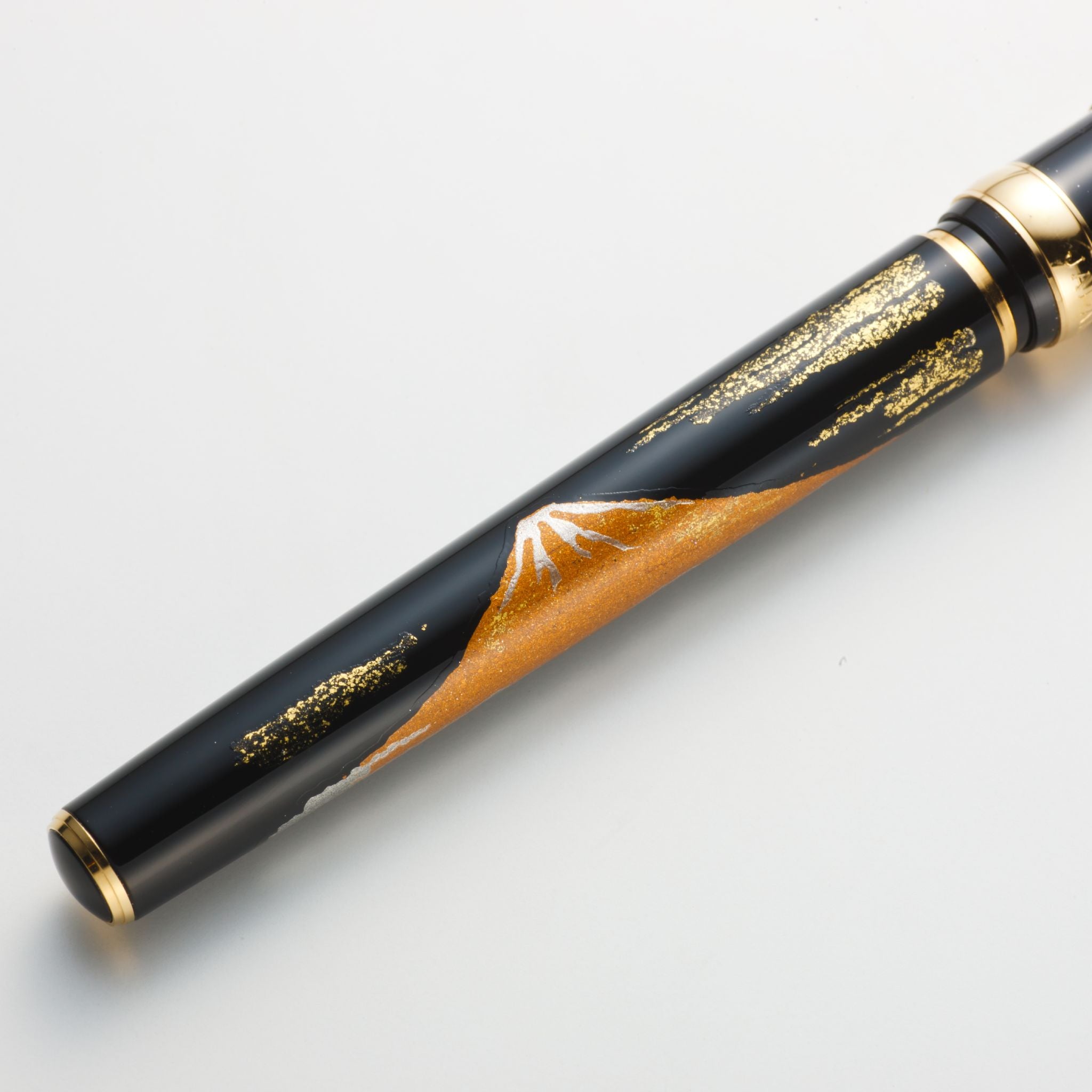 Kanazawa Gold Foil Fountain Pen Red Fuji