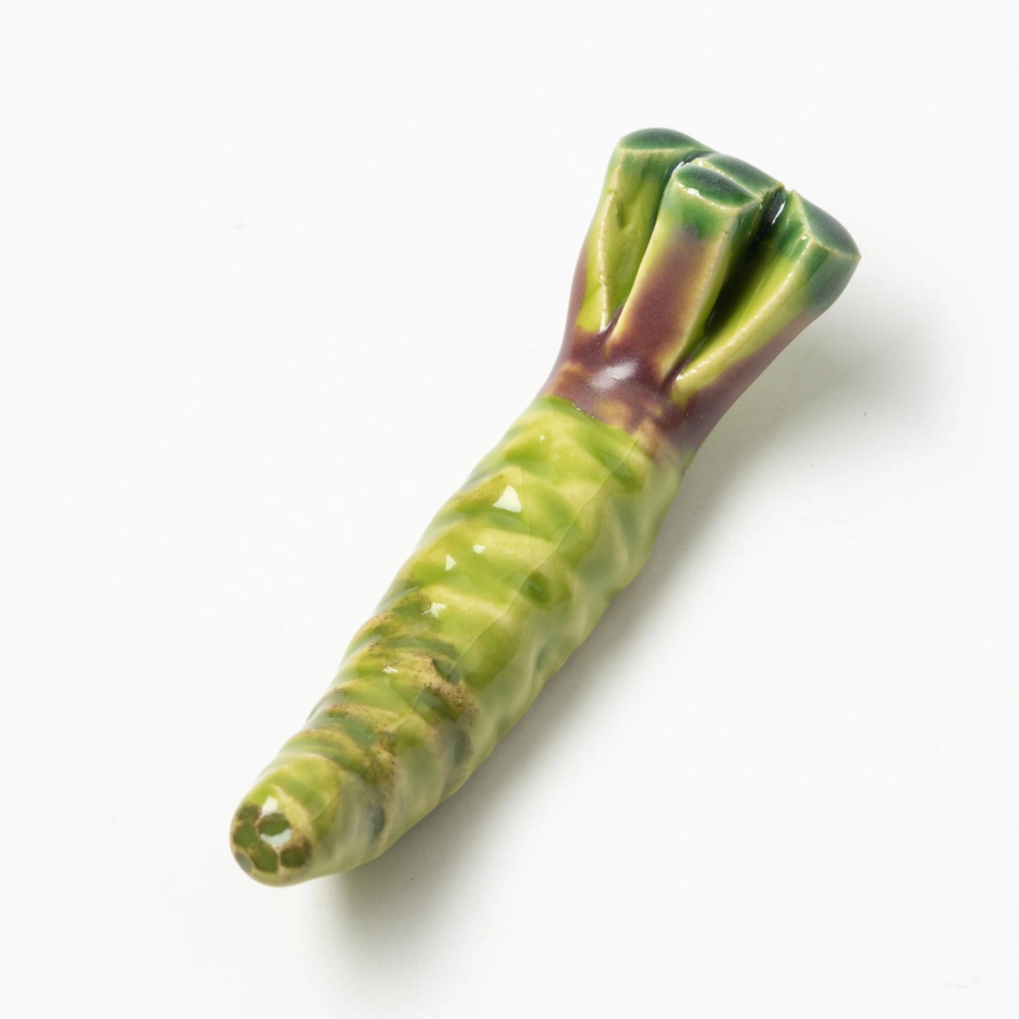 Mino Ware Chopsticks Rest Set Vegetables (Set of 12)