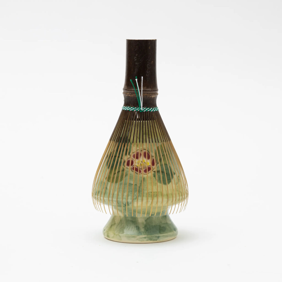 Dark Bamboo Ichimatsu Tea Whisk