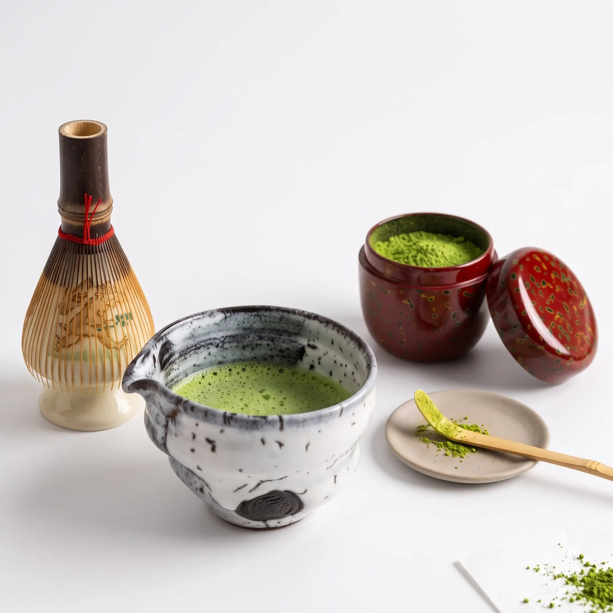 Dark Bamboo Tea Whisk