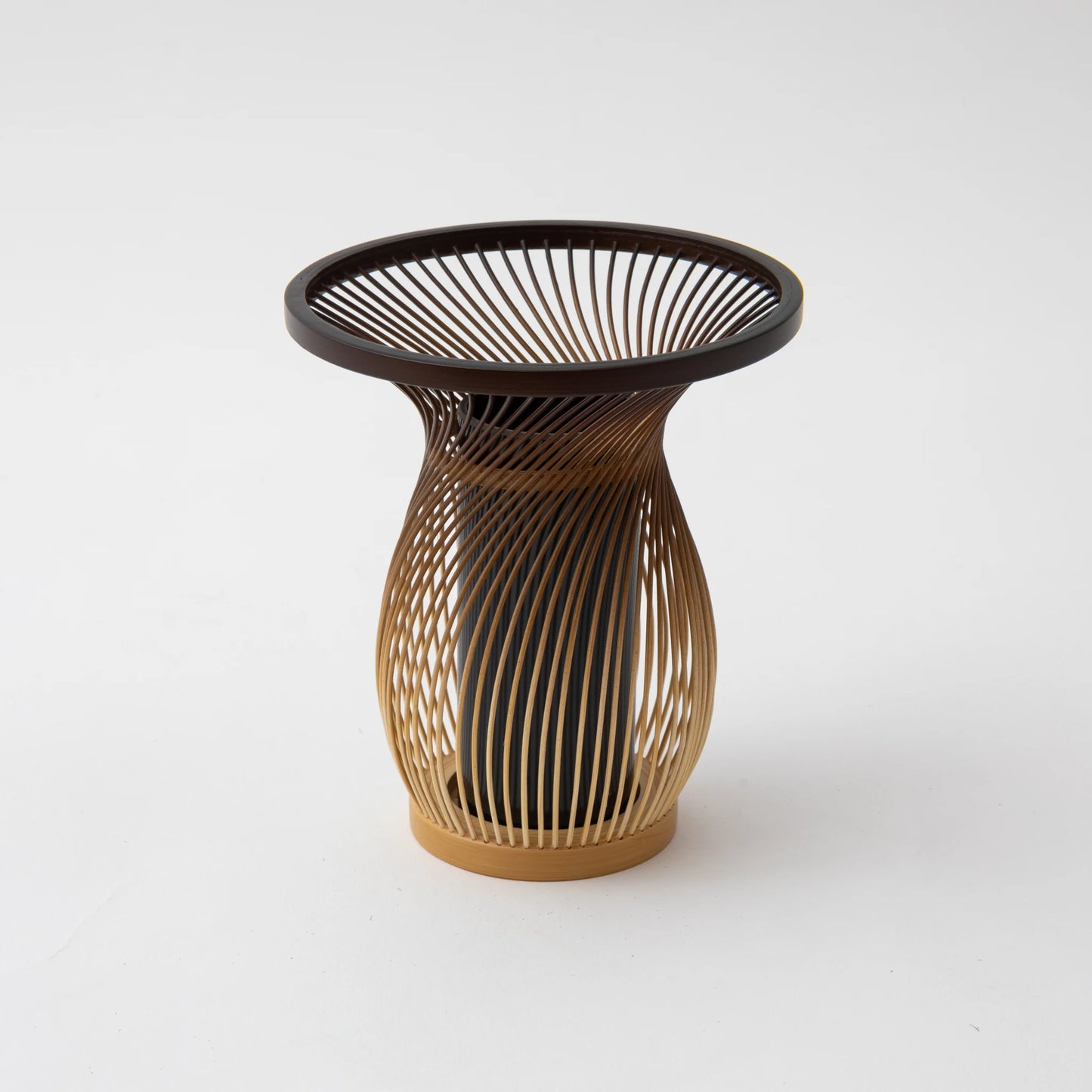 Bamboo Basket Yamaboshi Flower Vase
