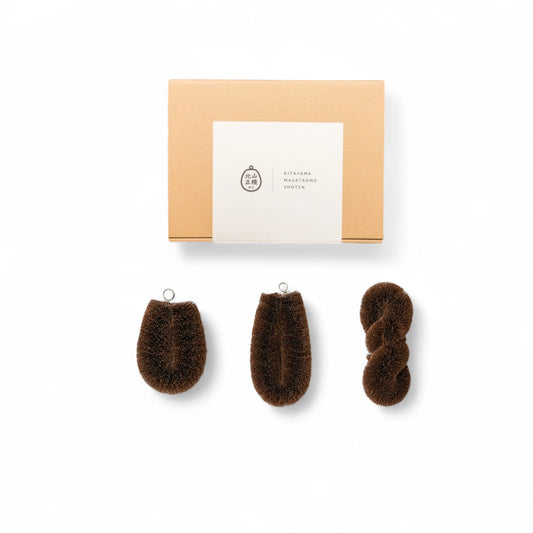 Japanese Tawashi Brush Set