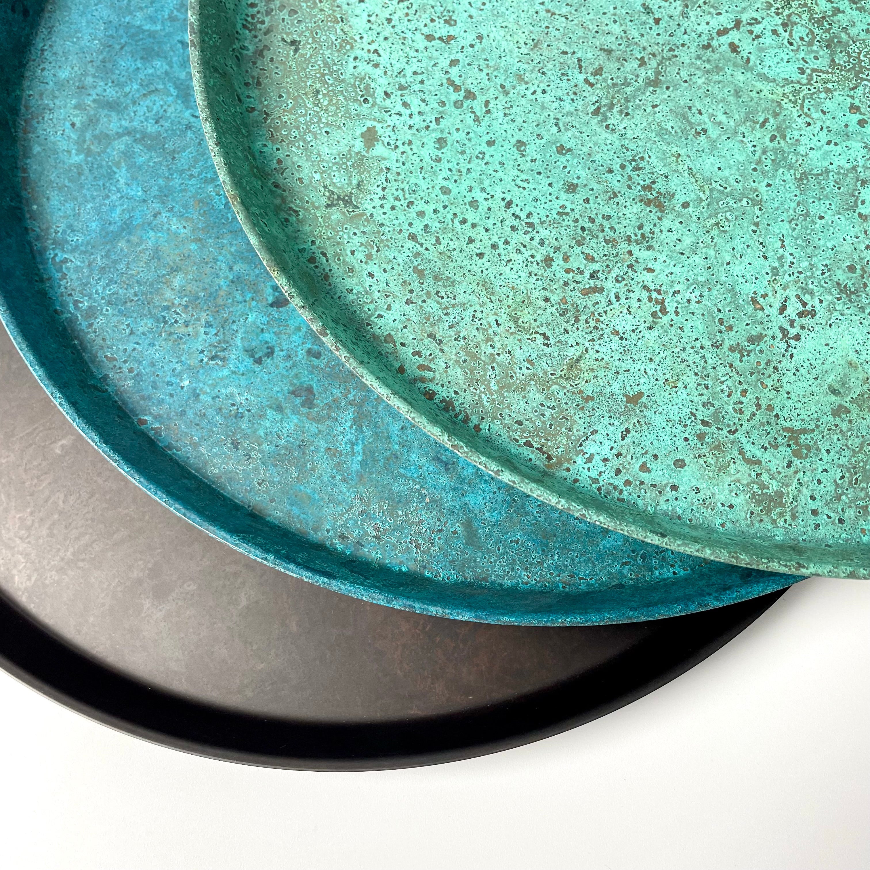 Three copper plates from Orii
