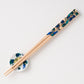 KUTANI SEAL Floral Chopsticks with Chopstick Rest (Bamboo / Take)