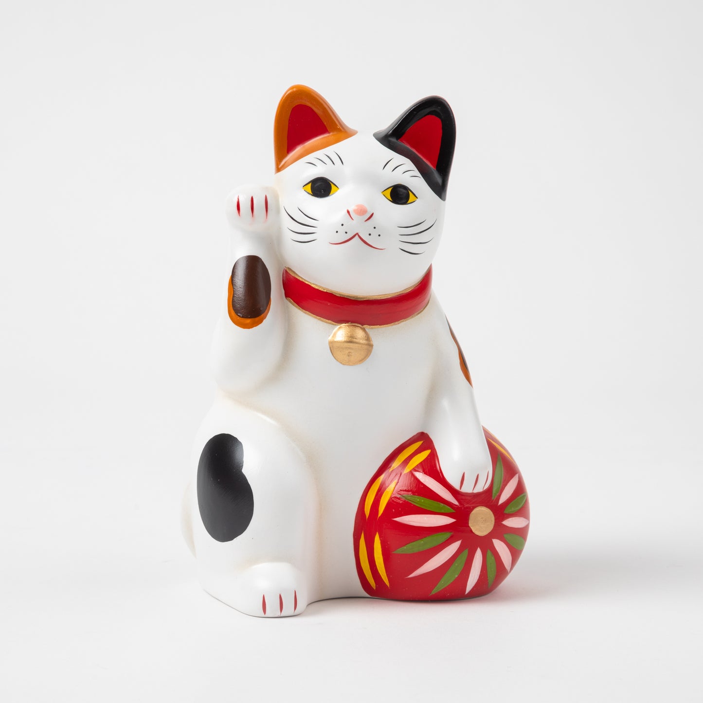 Seto Lucky Ball Holding Maneki Neko