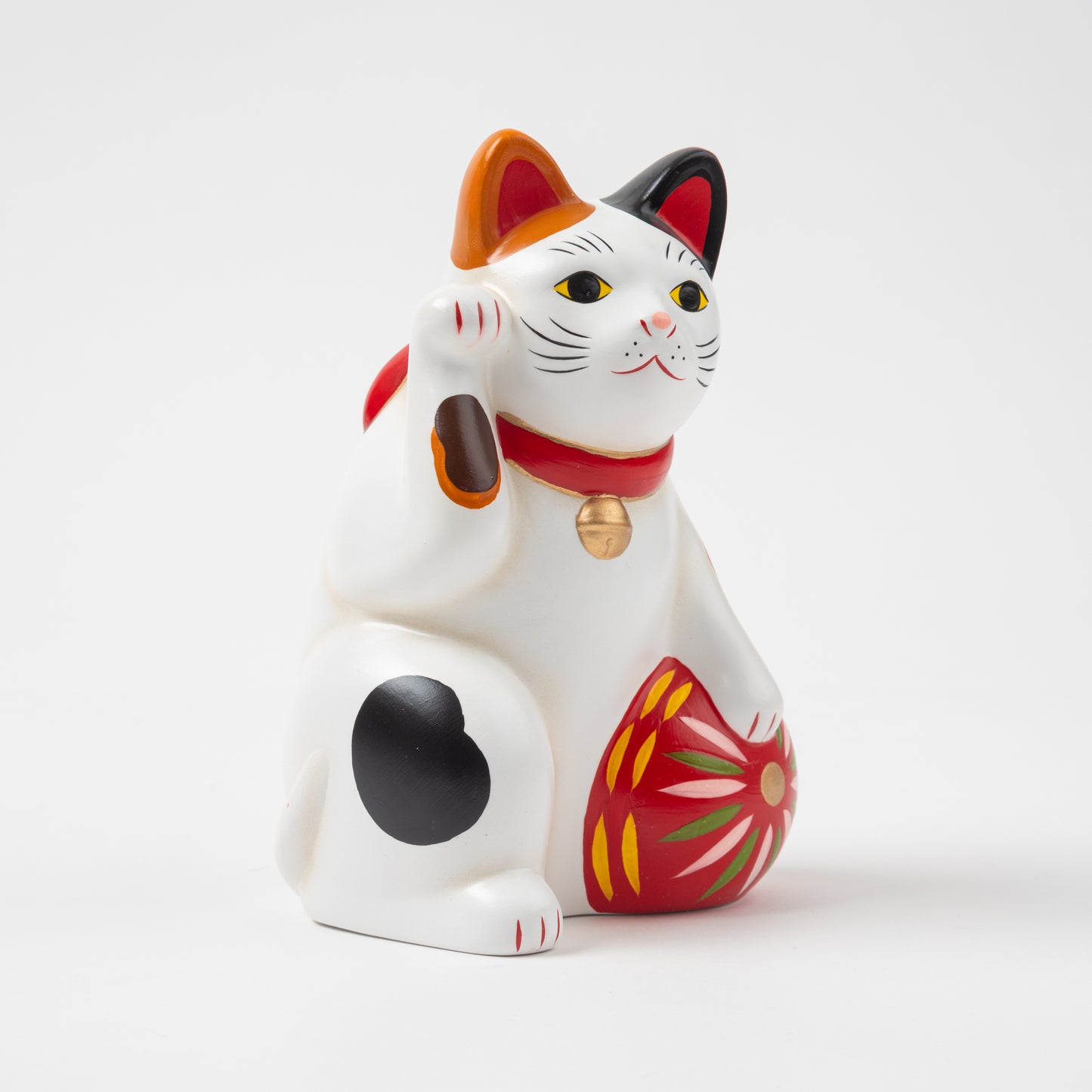 Seto Lucky Ball Holding Maneki Neko