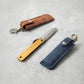 Higonokami Aogami Steel Clad Pocket Sized Folding Knife with Blue Sheath Case