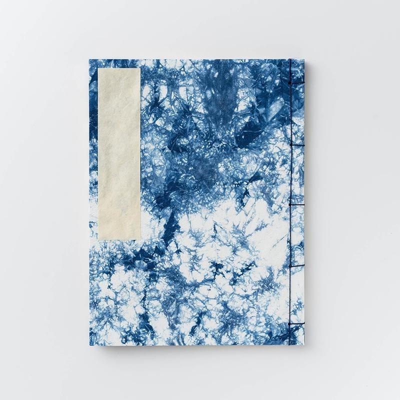 Indigo Fade Washi Notebook