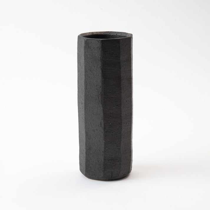 Hamon Gold Ripple Shigaraki Vase – omakase