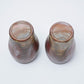 Hozan Kiln Sangiri and Goma Bizen Ware Round Beer Tumbler Set