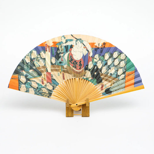 Sumo Folding Fan Ring Bow-twirling Ceremony