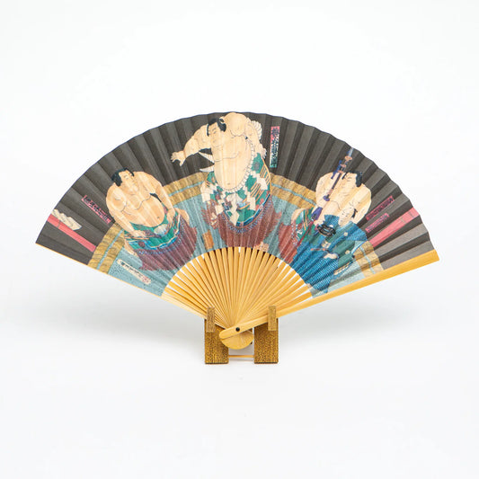 Sumo Folding Fan Ring Entering Ceremony