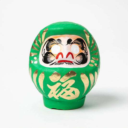 Fuku-iri Daruma Green