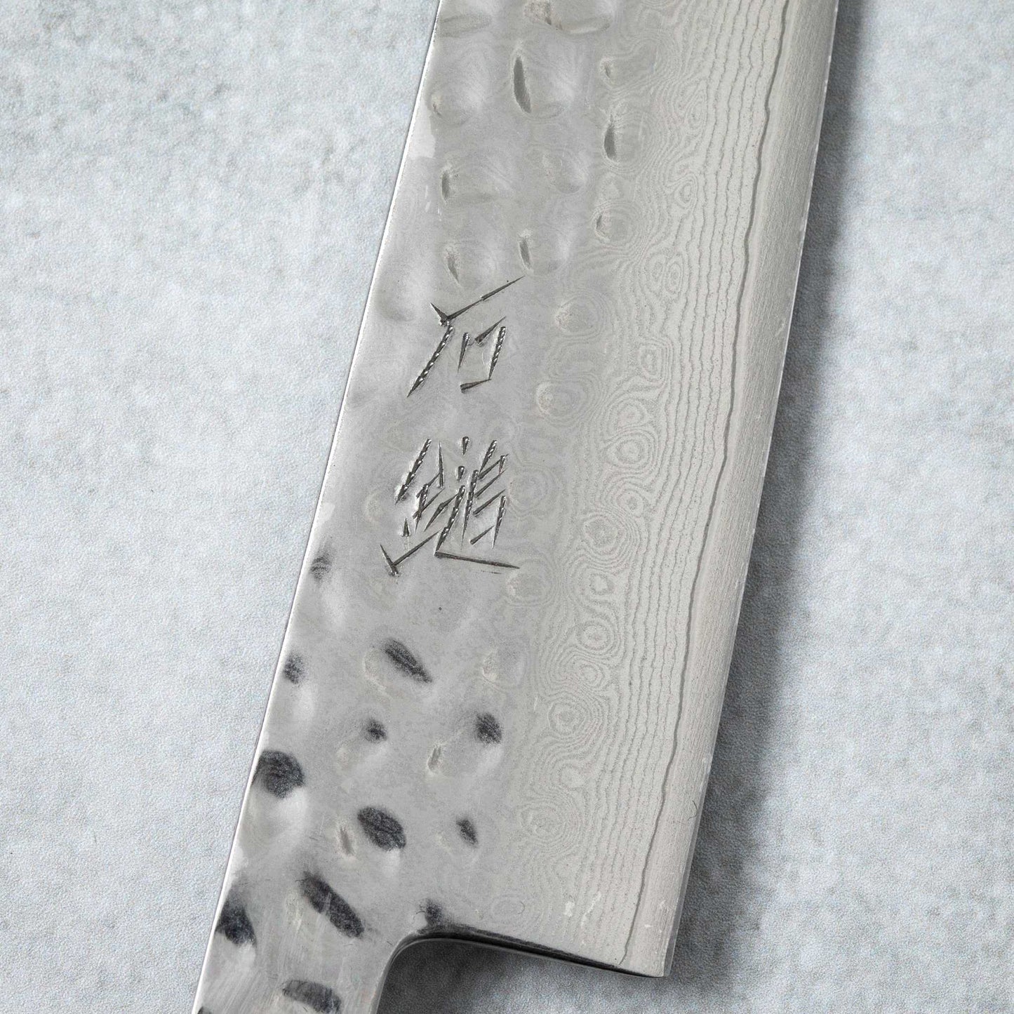 Ishizuchi VG10 Tsuchime Damascus Petty Knife Rosewood Handle