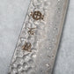 Ishizuchi VG10 Damascus Tsuchime Kiritsuke Chef Knife and Japanese Whetstone Set