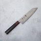 Ishizuchi VG10 Damascus Tsuchime Kiritsuke Knife and Japanese Whetstone Set