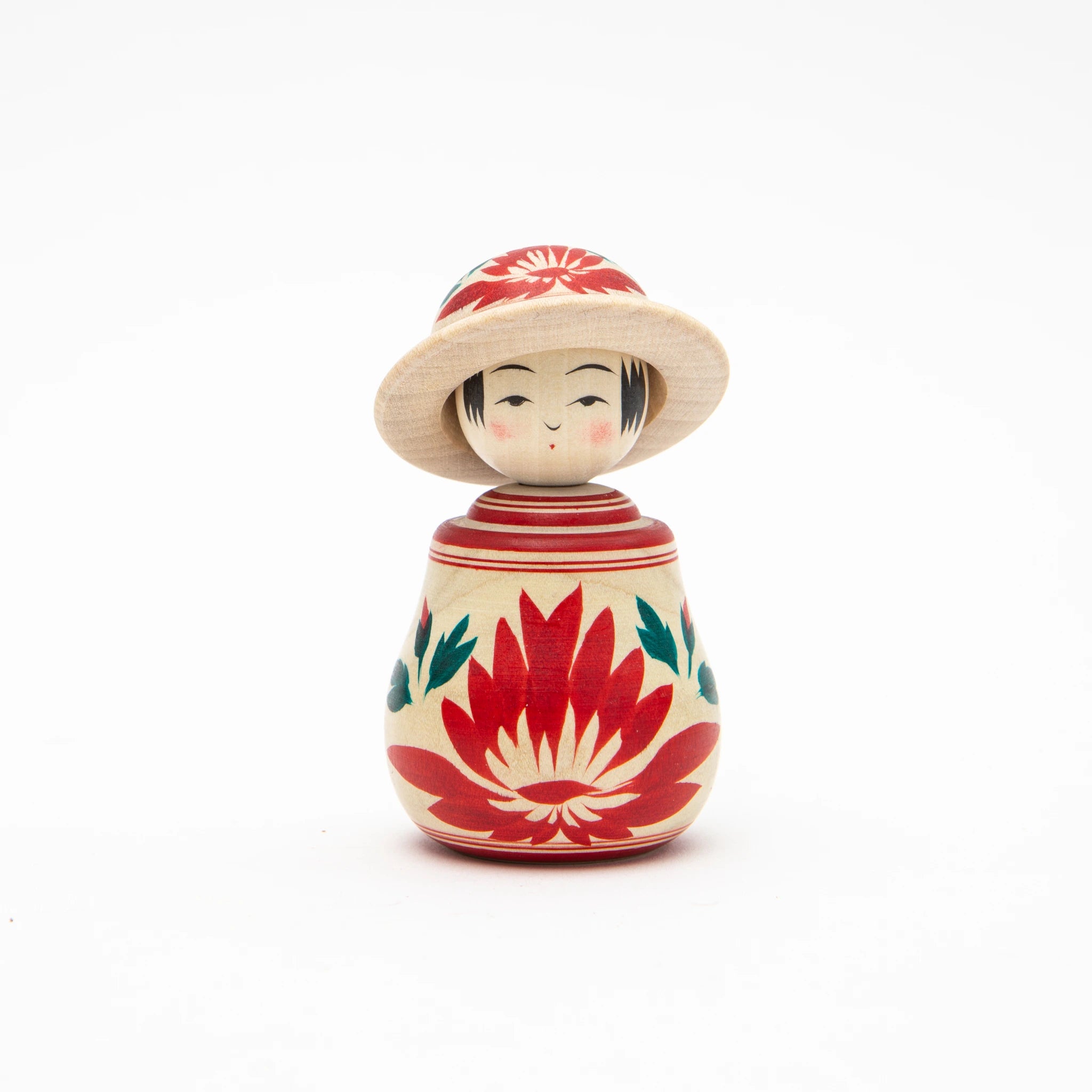 kokeshi Kakizawa Boshi Nemariko Kokeshi Doll | Naruko Kokeshi