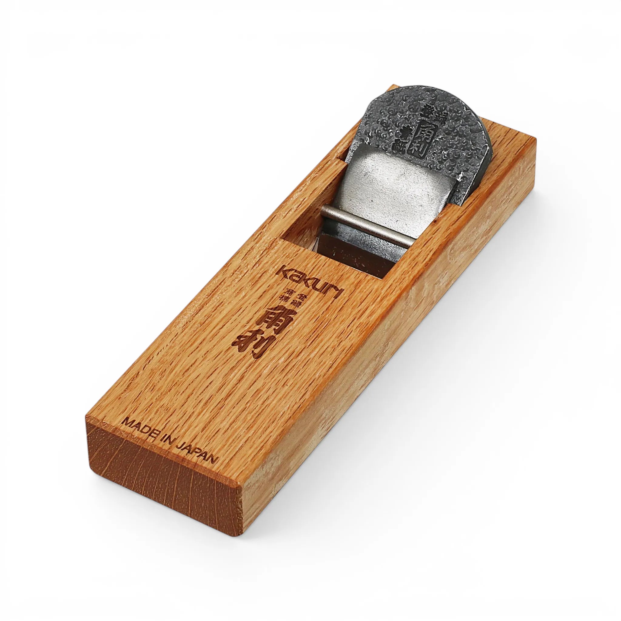 Kakuri Japanese Aogami Blue Paper Steel #2 Hand Plane Red Oak Body 42mm