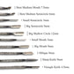 Kakuri Hand Forged Tsuchime Aogami Wood Carving Knife Set (10 pcs)