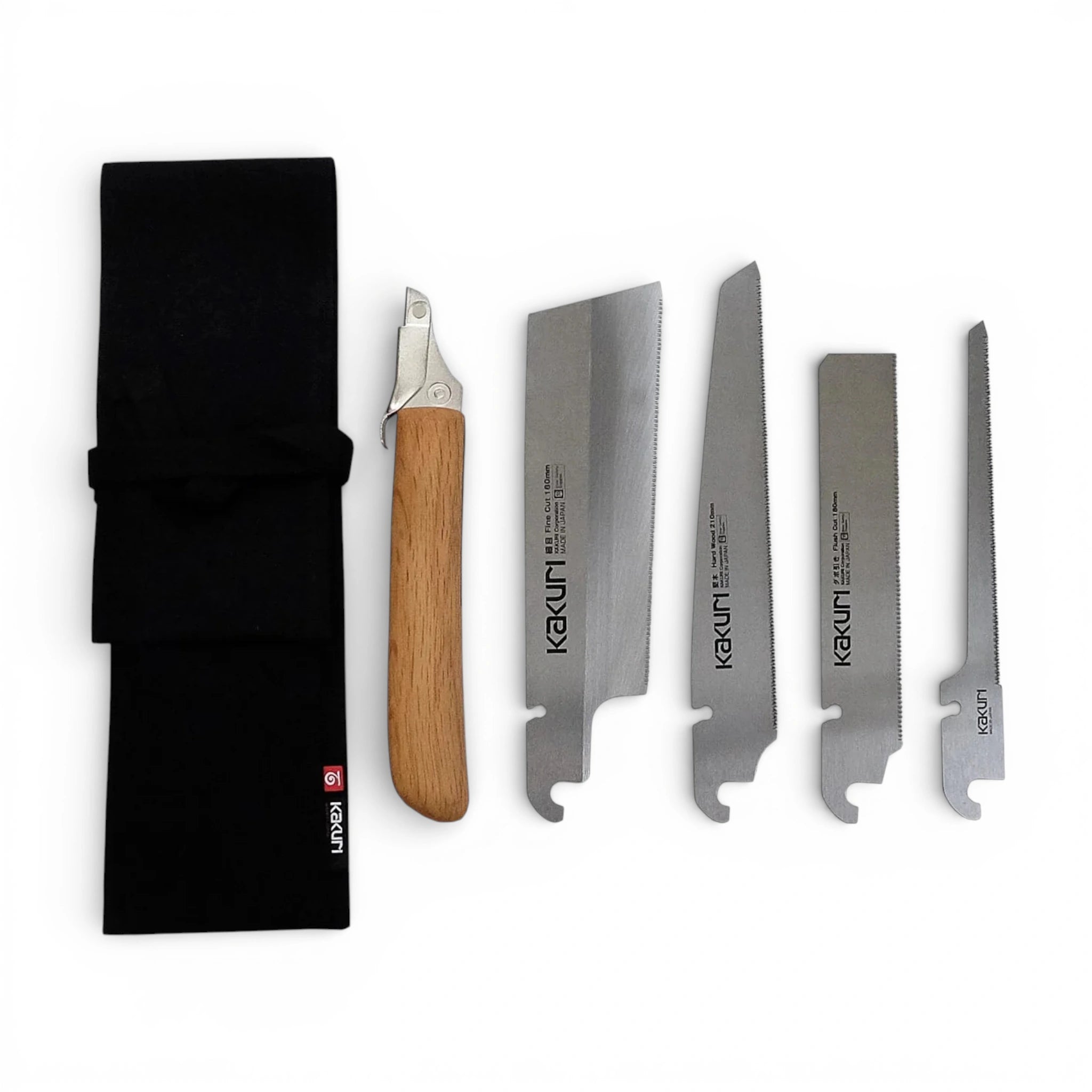 Kakuri Japanese Precision Craft Saw Set with 4 Blades | omakase