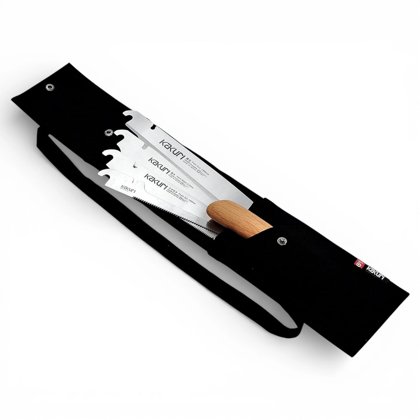Kakuri Japanese Precision Craft Saw Set (4 Replaceable Blades)
