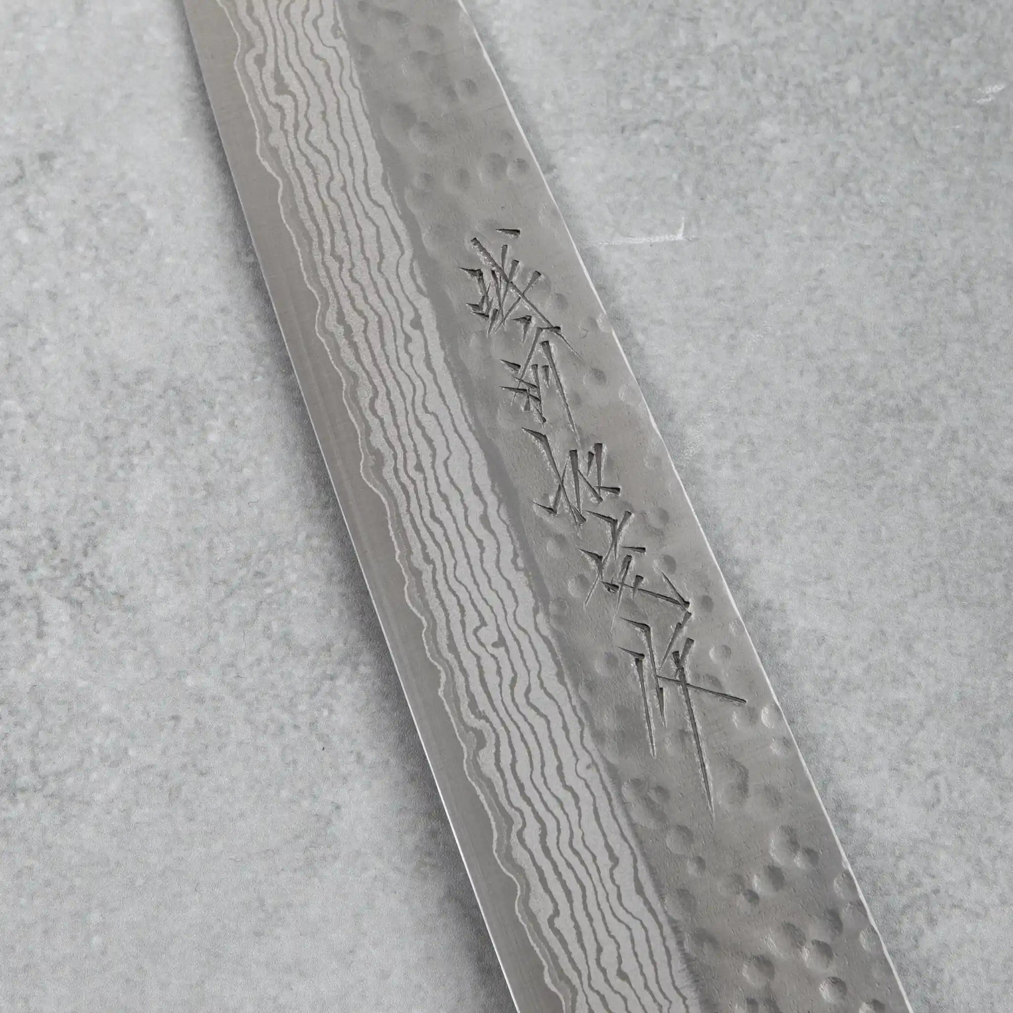 Kamo Hamono VG10 Tsuchime Damascus Shizuku Petty Knife