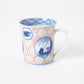 Keizan Kiln Arita Peony Porcelain Cup