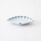 Keizan Kiln Arita Folding Fan-Shaped Sauce Dish