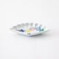 Keizan Kiln Arita Origami Fan-Shaped Sauce Dish