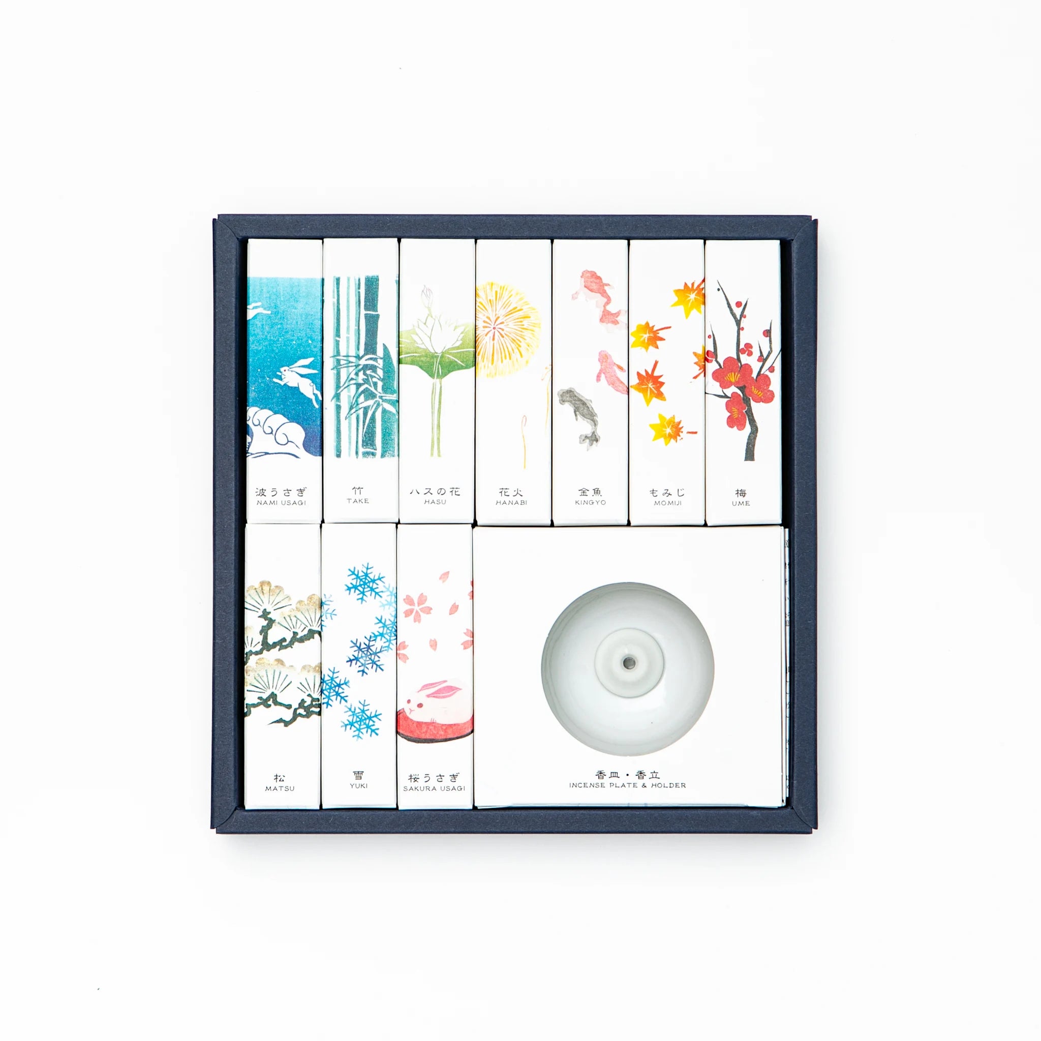 Japanese HANGA INCENSE Set by Kousaido | omakase