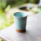 Large Blue Celadon Porcelain Kiyomizu Cup