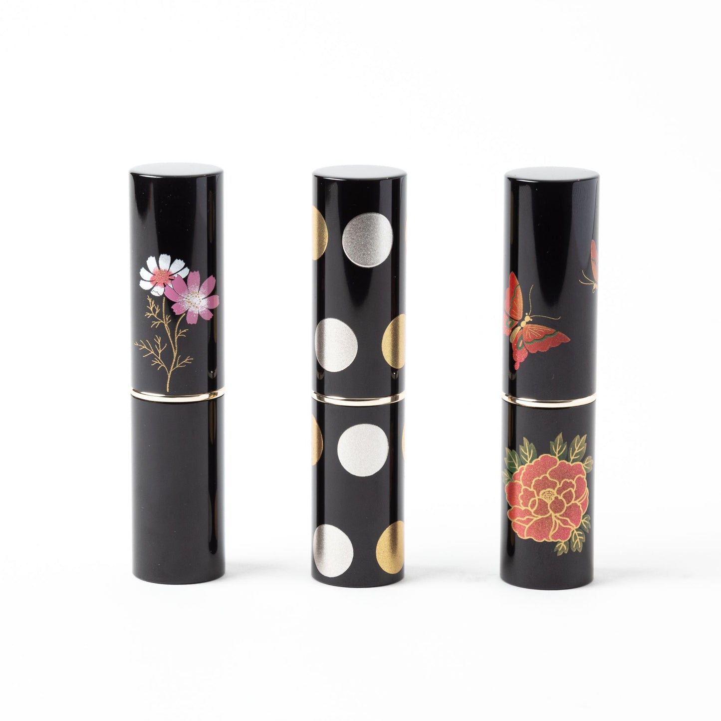 Maki-e 4-in-1 Multi-Use Portable Brush (Autumn Cherry Blossom)