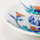 Iro-Nabeshima Glazed Porcelain Thistle Coffee Cup and Saucer Set