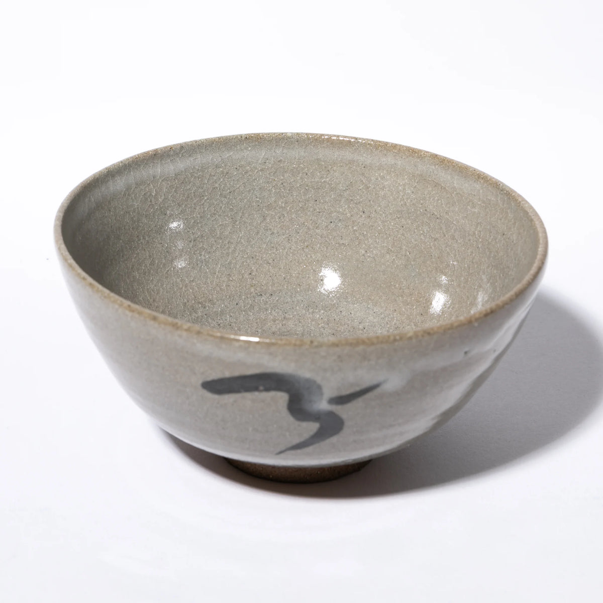 Nakazato Tarouemon E-Karatsu Matcha Bowl Bird