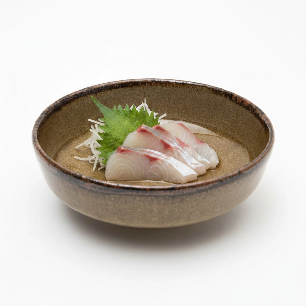 Nakazato Tarouemon Yellow Karatsu Mukozuke Serving Dish