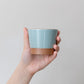 Small Blue Celadon Porcelain Kiyomizu Cup