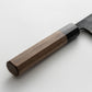 Ishizuchi Blue Super Steel Nakiri Knife Walnut Handle