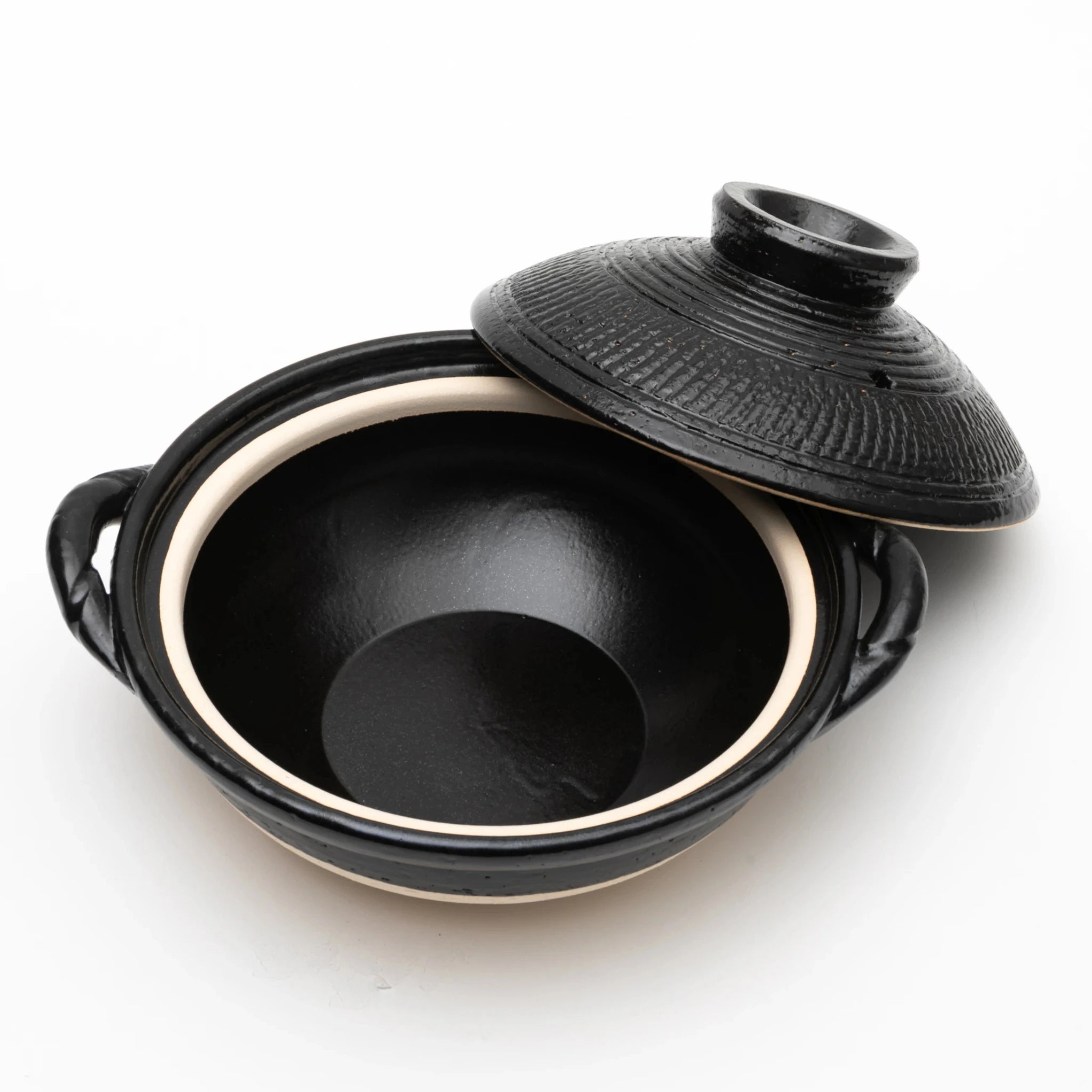 Iga Ware Tobikanna Donabe Black (3-4 People)