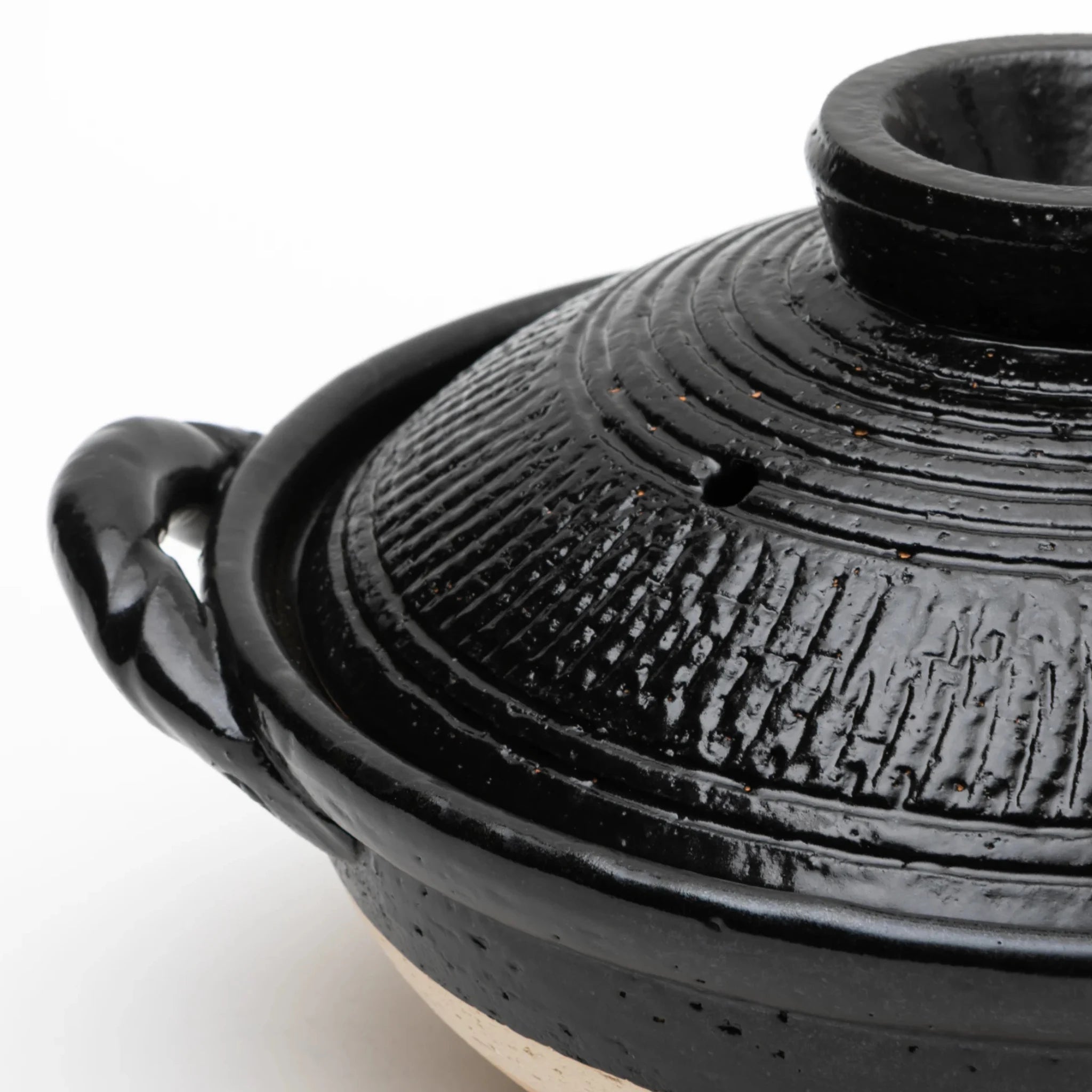 Iga Ware Tobikanna Donabe Black (3-4 People)