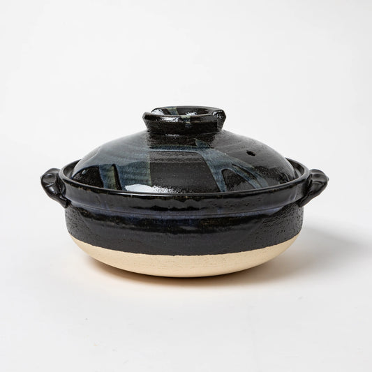 Ise Black Donabe Clay Pot (2-3 People)