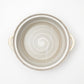 Kakiotoshi White Donabe Clay Pot (3-4 People)