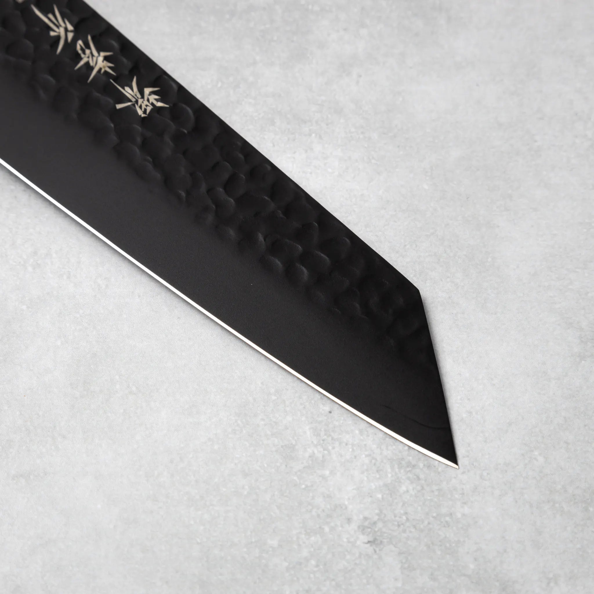 Sakai Takayuki Kurokage VG10 Kengata Chef Knife Blue Handle