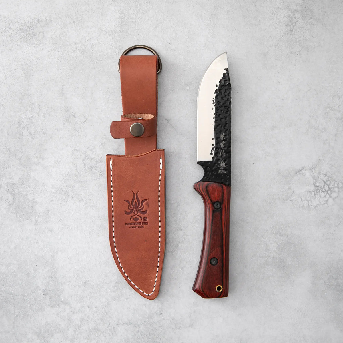 Japanese Camp Knife Kanetsune Seki Enyou-Tou | omakase