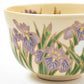 Nisei Matcha Bowl Purple Iris by Eiko Miyaji